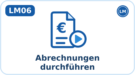LM06 · Abrechnungen durchführen (Kürzel ABD, Aktion: Ausführen)