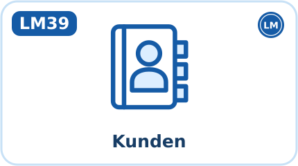 LM39 · Kunden (Kürzel KND, Aktion: Verwalten)
